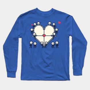 Heart on Target Long Sleeve T-Shirt